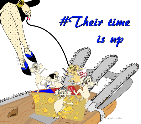 women pulling a cord