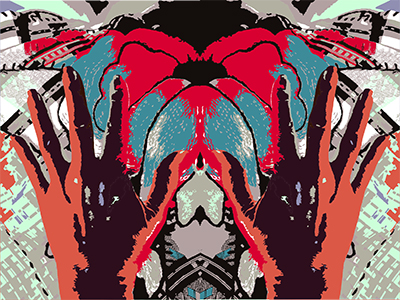 graphic of female hands