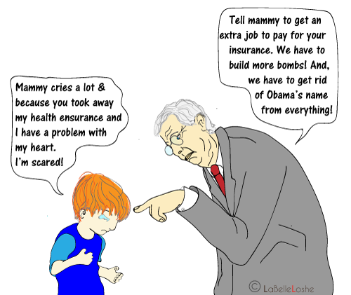 open drawer with things