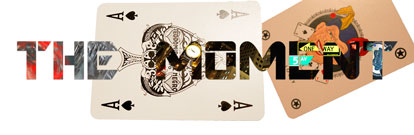 photo montage with books