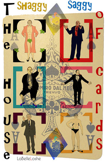 poster with cards designs