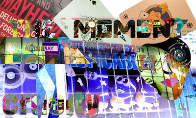 graphic design of guns with question mark